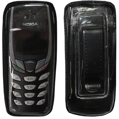 matshop.gr - ΘΗΚΗ NOKIA 6510 ZIPPER ΔΕΡΜΑΤΙΝΗ BLACK ΦΕΡΜΟΥΑΡ