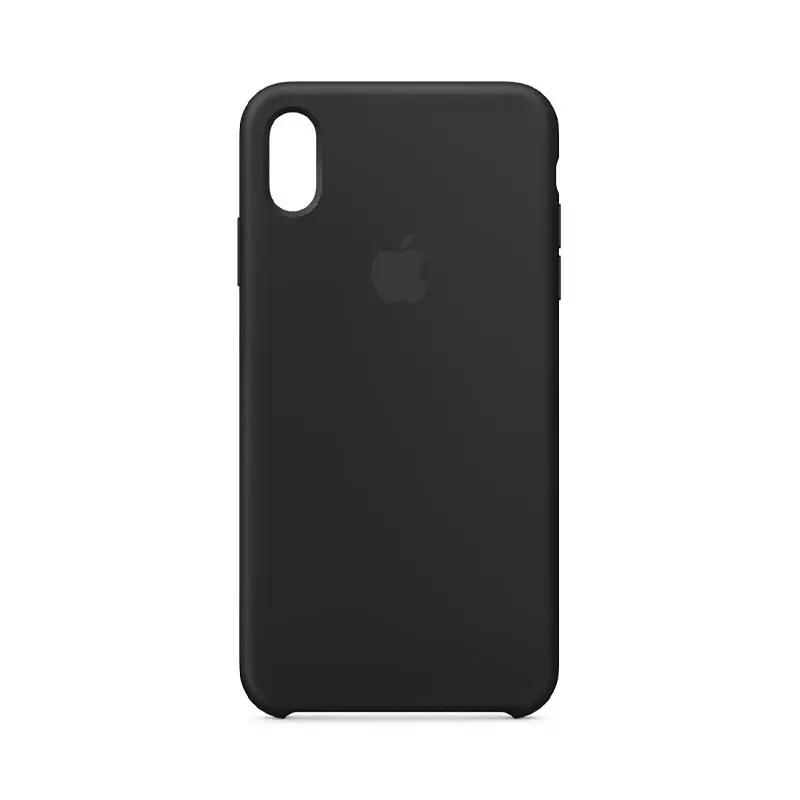 matshop.gr - ΘΗΚΗ IPHONE XS MAX MRWE2ZM/A SILICONE COVER BLACK PACKING OR