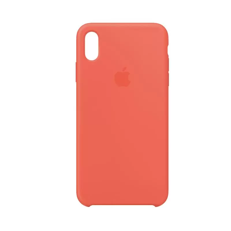 matshop.gr - ΘΗΚΗ IPHONE XS MAX MTFF2ZM/A SILICONE COVER NECTARINE PACKING OR