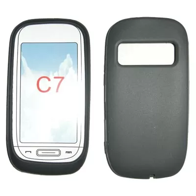 matshop.gr - VOLTE-TEL ΘΗΚΗ NOKIA C7 ΣΙΛΙΚΟΝΗΣ BLACK