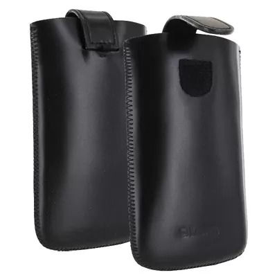 matshop.gr - KRUSELL ΘΗΚΗ ΠΟΥΓΚΙ SLIM LEATHER ASPERO BLACK L LONG
