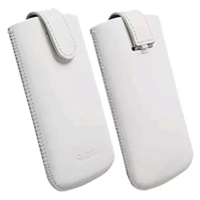 matshop.gr - KRUSELL ΘΗΚΗ ΠΟΥΓΚΙ SLIM LEATHER ASPERO WHITE L LONG