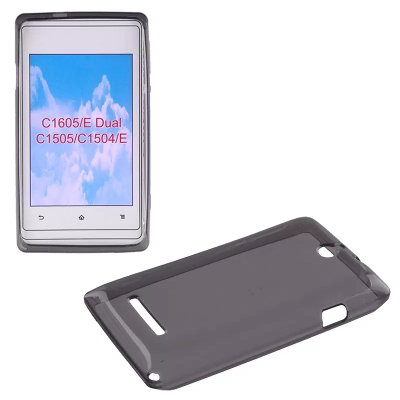 matshop.gr - VOLTE-TEL ΘΗΚΗ SONY XPERIA E C1505 SLIMCOLOR TPU ΔΙΑΦΑΝΗ ΓΚΡΙ