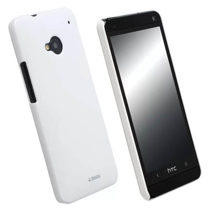 matshop.gr - KRUSELL ΘΗΚΗ HTC ONE FACEPLATE COLORCOVER WHITE METALLIC