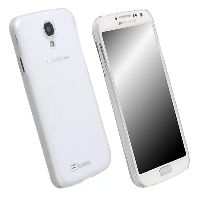 matshop.gr - KRUSELL ΘΗΚΗ SAMSUNG I9505 FACEPLATE FROSTCOVER TRANSPARENT WHITE