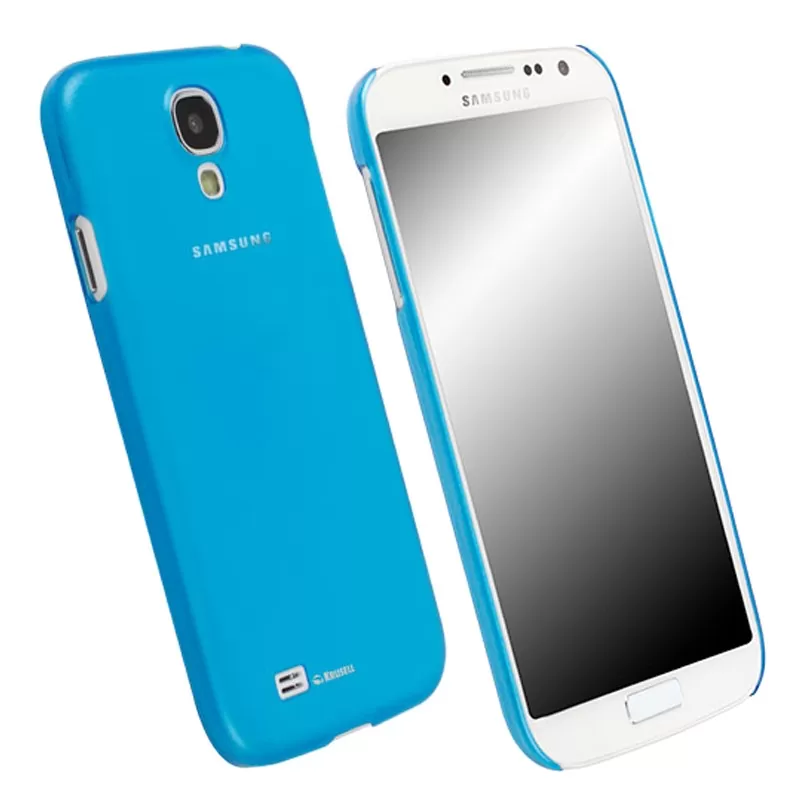 matshop.gr - KRUSELL ΘΗΚΗ SAMSUNG I9505 FACEPLATE FROSTCOVER TRANSPARENT BLUE