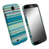 matshop.gr - KRUSELL ΘΗΚΗ SAMSUNG I9505 FACEPLATE PRINTCOVER GREEN STRIPE