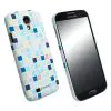 matshop.gr - KRUSELL ΘΗΚΗ SAMSUNG I9505 FACEPLATE PRINTCOVER BLUE SQUARE