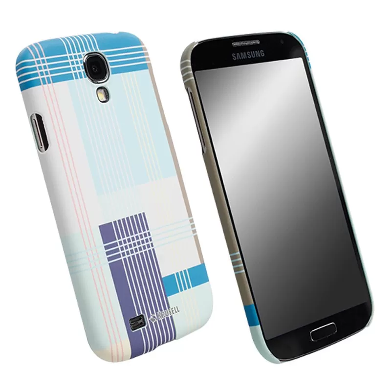 matshop.gr - KRUSELL ΘΗΚΗ SAMSUNG I9505 FACEPLATE PRINTCOVER BLUE BLOCK