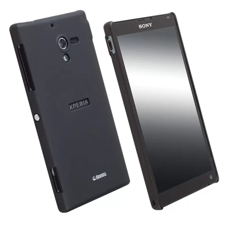 matshop.gr - KRUSELL ΘΗΚΗ SONY XPERIA ZL C6503 FACEPLATE COLORCOVER BLACK