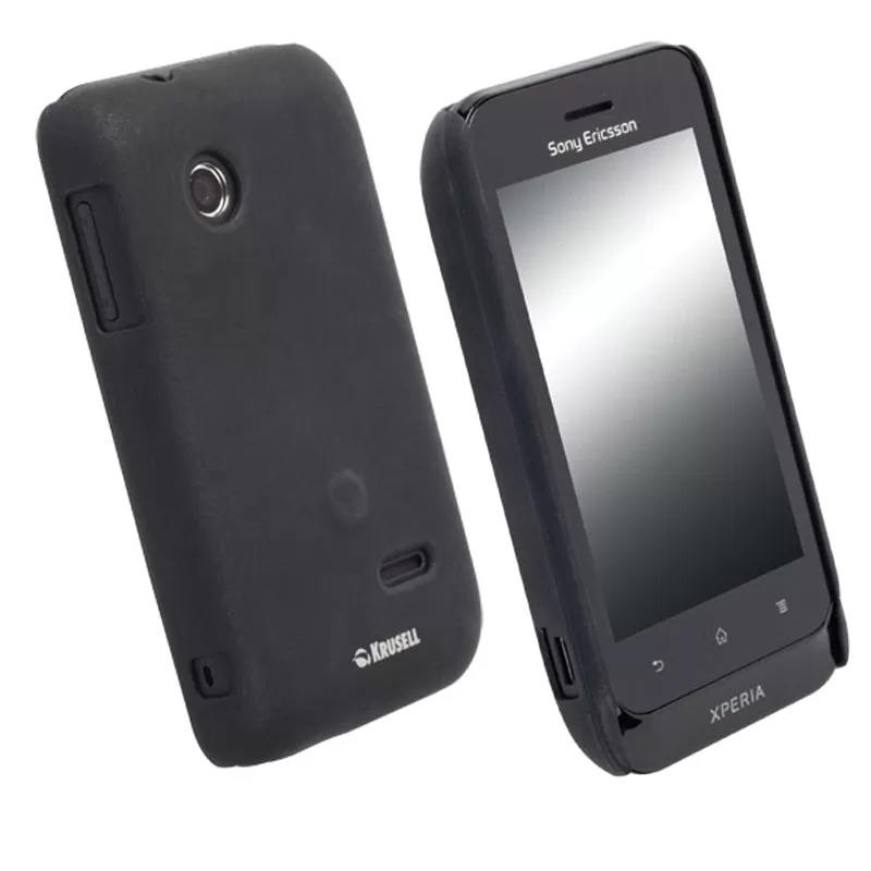 matshop.gr - KRUSELL ΘΗΚΗ SONY XPERIA TIPO ST21 FACEPLATE COLORCOVER BLACK