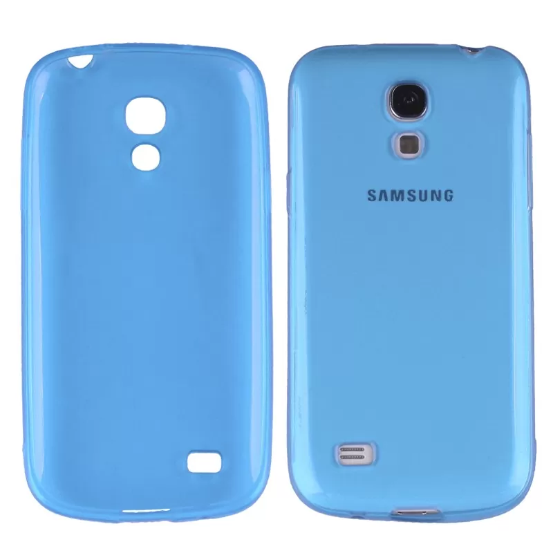 matshop.gr - VOLTE-TEL ΘΗΚΗ SAMSUNG S4 MINI I9190/I9195 SLIMCOLOR TPU ΔΙΑΦΑΝΗ ΜΠΛΕ