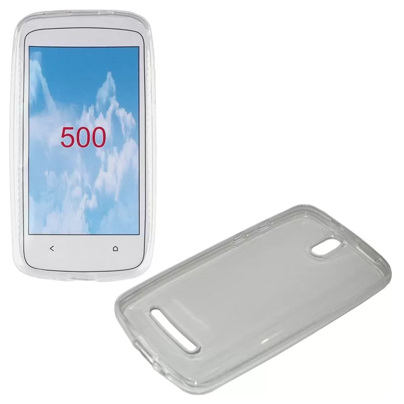 matshop.gr - VOLTE-TEL ΘΗΚΗ HTC DESIRE 500 SLIMCOLOR TPU ΔΙΑΦΑΝΗ