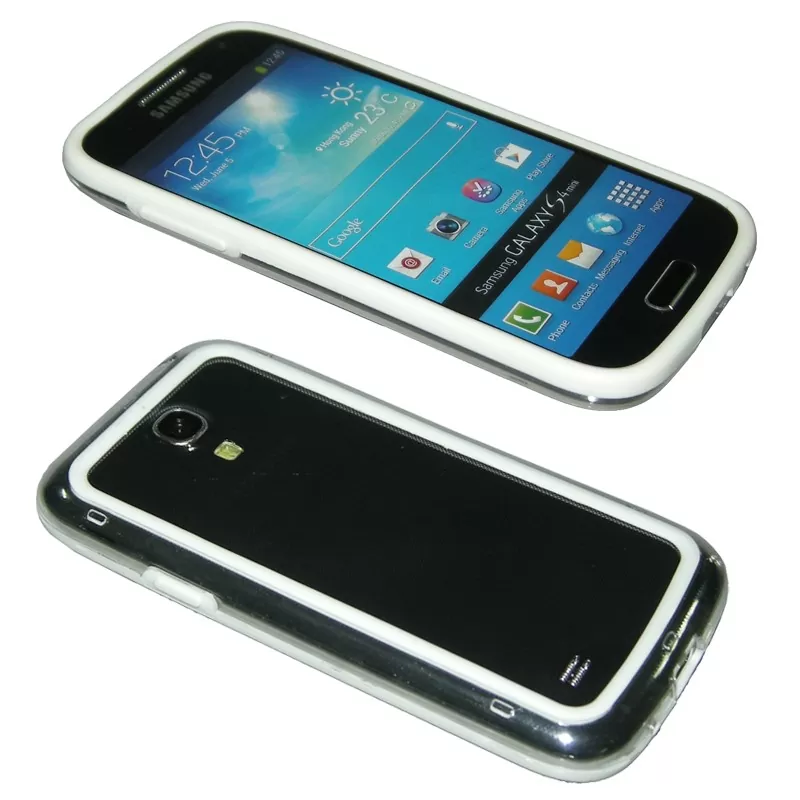 matshop.gr - VOLTE-TEL ΘΗΚΗ SAMSUNG S4 MINI I9195 BUMPER WITH BUTTON WHITE