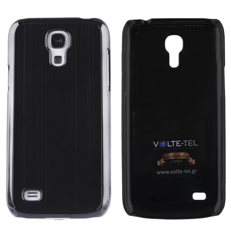 matshop.gr - VOLTE-TEL ΘΗΚΗ SAMSUNG S4 MINI I9195 FACEPLATE ALU-BRUSH BLACK