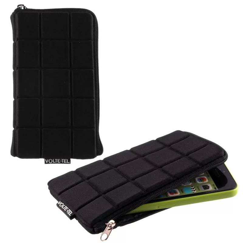 matshop.gr - VOLTE-TEL ΘΗΚΗ ΠΟΥΓΚΙ CUBE ΜΕ ZIPPER NSP 2500DS/2300DS /2000DS/1850DS/1800DS BLACK SL