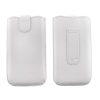 matshop.gr - VOLTE-TEL ΘΗΚΗ ΠΟΥΓΚΙ SOFTCASE LEATHER MAGNET LOOP WHITE XL