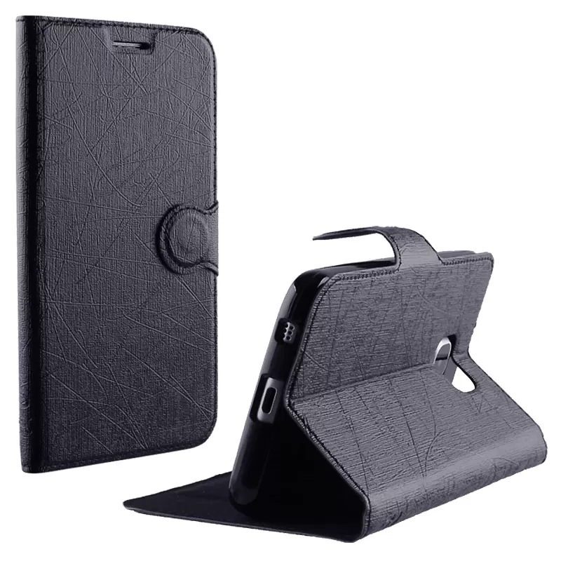 matshop.gr - VOLTE-TEL ΘΗΚΗ SAMSUNG NOTE 5 N920 LINE LEATHER-TPU BOOK STAND BLACK