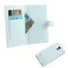 matshop.gr - VOLTE-TEL ΘΗΚΗ UNIVERSAL 4.5"-5.1" LEATHER LINE BOOK 3M MAGNET WHITE