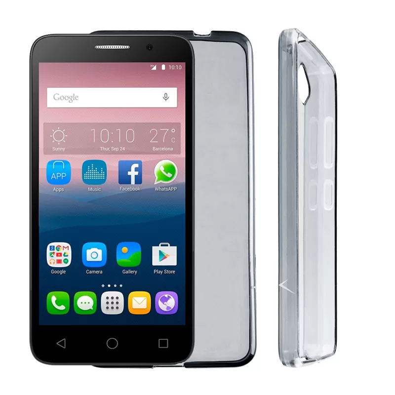 matshop.gr - VOLTE-TEL ΘΗΚΗ ALCATEL POP 3 5.5" 5025D SLIMCOLOR TPU ΔΙΑΦΑΝΗ ΓΚΡΙ