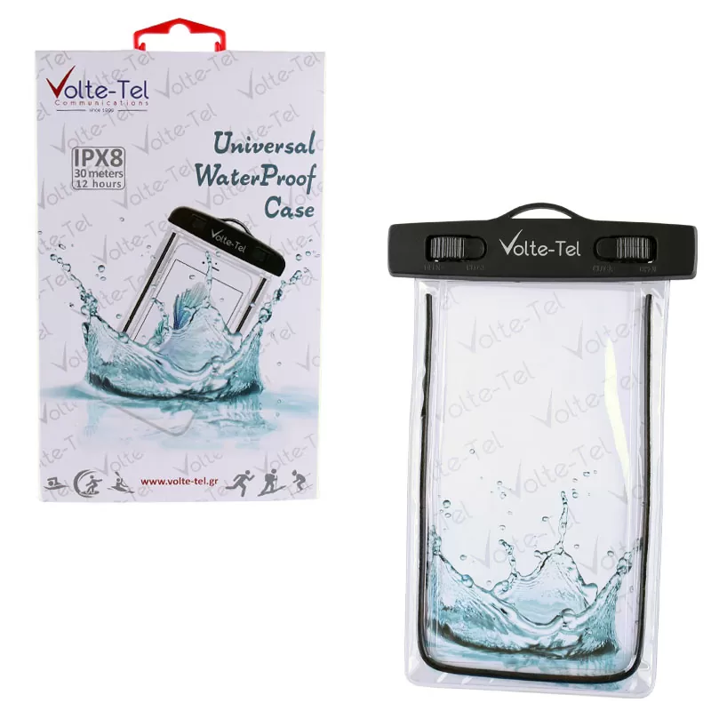 matshop.gr - VOLTE-TEL ΘΗΚΗ ΑΔΙΑΒΡΟΧΗ 2 IN 1 SPORTS ARMBAND LUMINUS IPX8 30m MAX SIZE 14.0cm x 7.0cm (5.4") BLACK