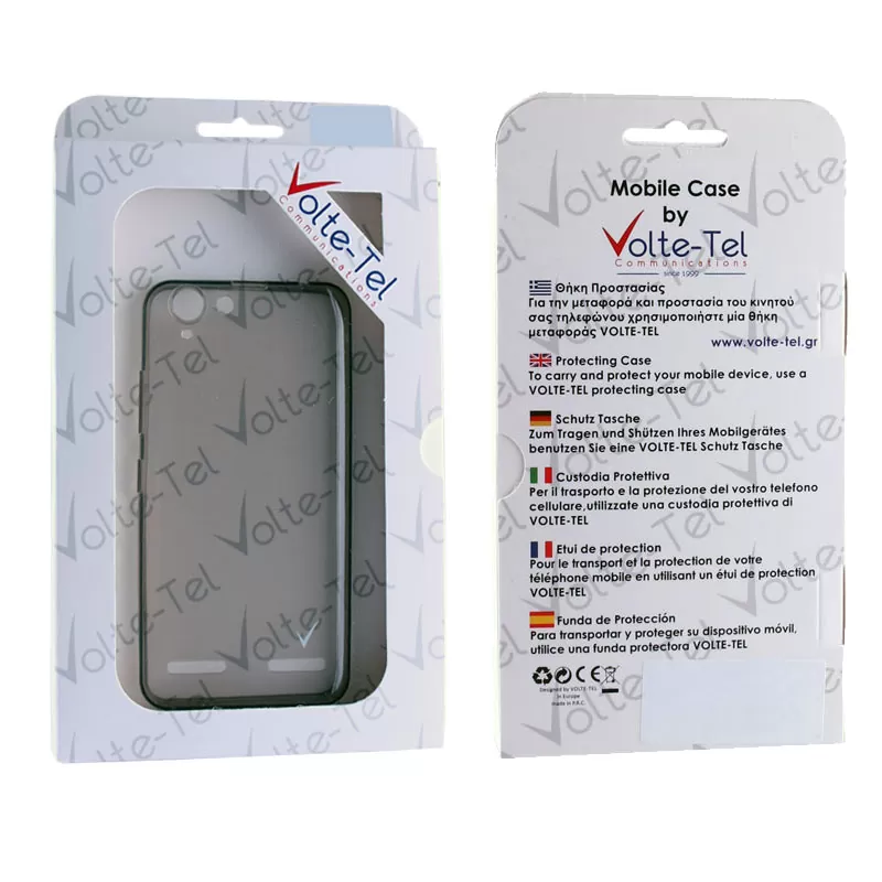 matshop.gr - VOLTE-TEL ΘΗΚΗ LENOVO A2010 SLIMCASE TPU GREY