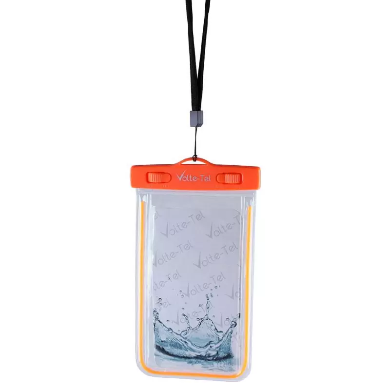 matshop.gr - VOLTE-TEL ΘΗΚΗ ΑΔΙΑΒΡΟΧΗ 2 IN 1 SPORTS ARMBAND LUMINUS IPX8 30m MAX SIZE 14.0cm x 7.0cm (5.4") ORANGE