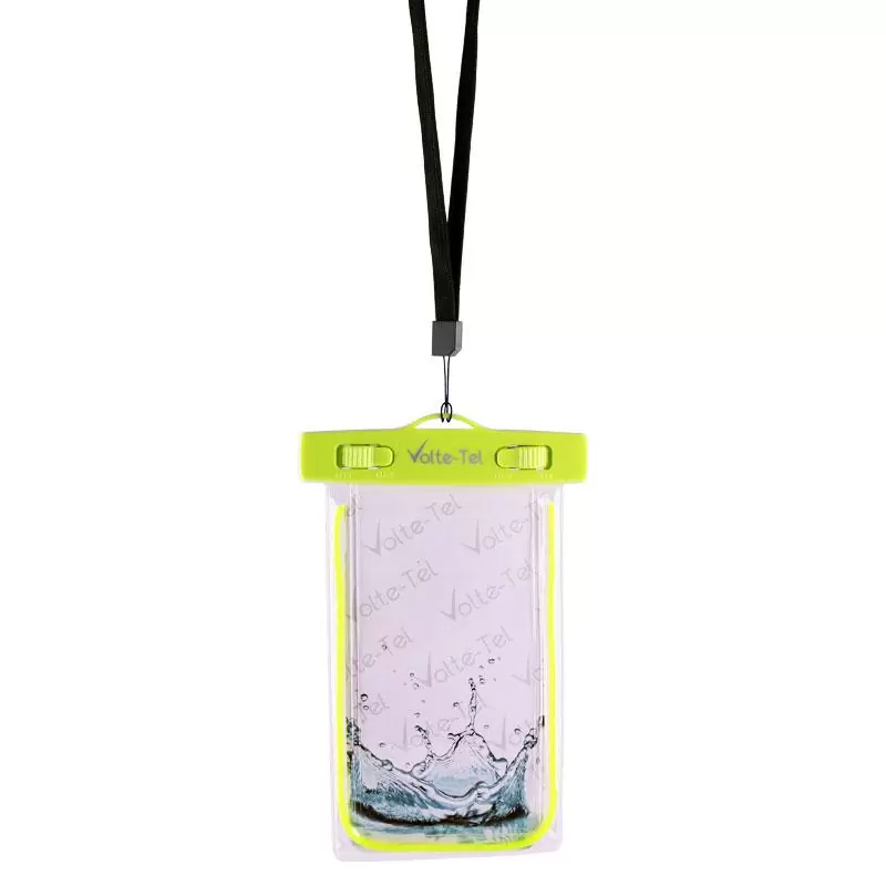 matshop.gr - VOLTE-TEL ΘΗΚΗ ΑΔΙΑΒΡΟΧΗ 2 IN 1 SPORTS ARMBAND LUMINUS IPX8 30m MAX SIZE 14.0cm x 7.0cm (5.4") GREEN