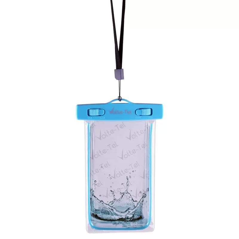 matshop.gr - VOLTE-TEL ΘΗΚΗ ΑΔΙΑΒΡΟΧΗ 2 IN 1 SPORTS ARMBAND LUMINUS IPX8 30m MAX SIZE 16.3cm x 7.8cm (6.8") BLUE