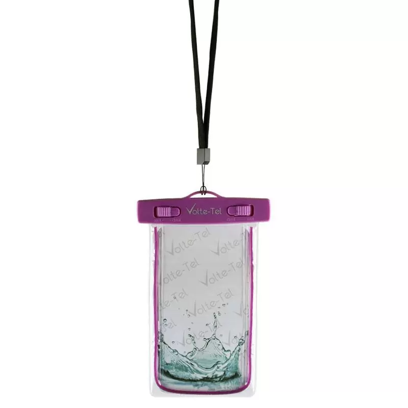 matshop.gr - VOLTE-TEL ΘΗΚΗ ΑΔΙΑΒΡΟΧΗ 2 IN 1 SPORTS ARMBAND LUMINUS IPX8 30m MAX SIZE 16.3cm x 7.8cm (6.8") PURPLE