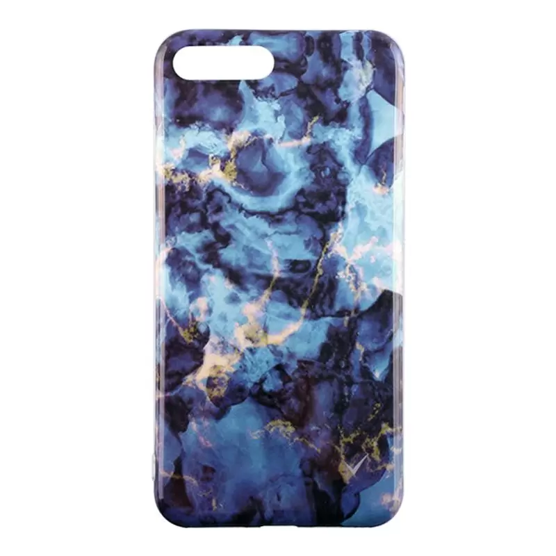 matshop.gr - VOLTE-TEL ΘΗΚΗ IPHONE 8 PLUS/7 PLUS 5.5" MARBLE TPU BLUE 05