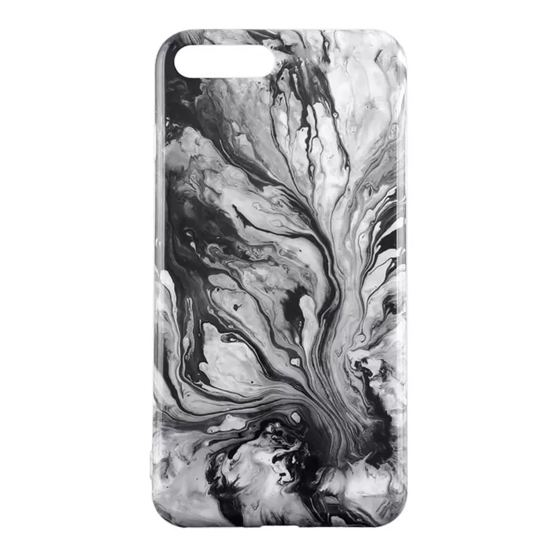 matshop.gr - VOLTE-TEL ΘΗΚΗ IPHONE 8 PLUS/7 PLUS 5.5" MARBLE TPU GREY 02