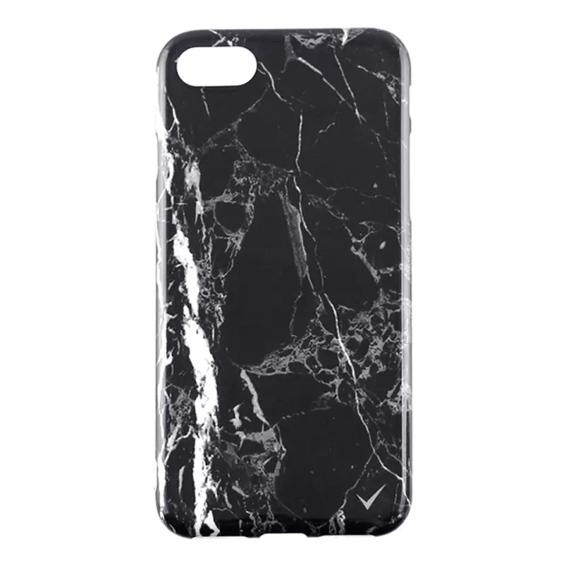 matshop.gr - VOLTE-TEL ΘΗΚΗ IPHONE SE 2022/IPHONE SE 2020/IPHONE 8/7 4.7" MARBLE TPU BLACK 01