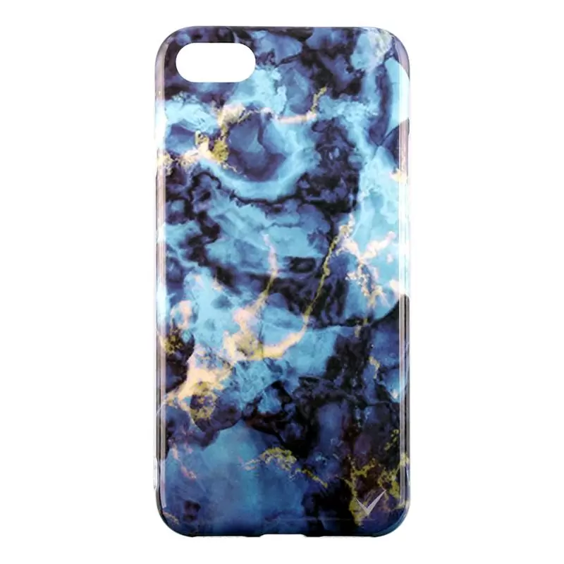 matshop.gr - VOLTE-TEL ΘΗΚΗ IPHONE SE 2022/IPHONE SE 2020/IPHONE 8/7 4.7" MARBLE TPU BLUE 05