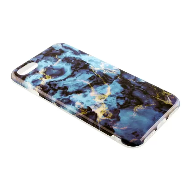matshop.gr - VOLTE-TEL ΘΗΚΗ IPHONE SE 2022/IPHONE SE 2020/IPHONE 8/7 4.7" MARBLE TPU BLUE 05