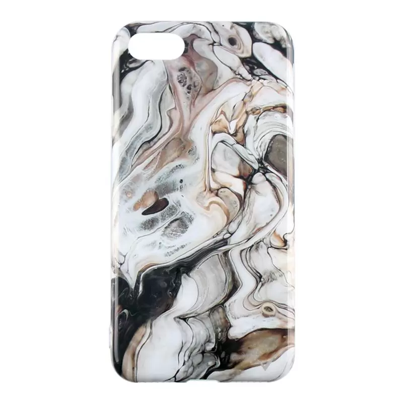 matshop.gr - VOLTE-TEL ΘΗΚΗ IPHONE SE 2022/IPHONE SE 2020/IPHONE 8/7 4.7" MARBLE TPU BROWN 10