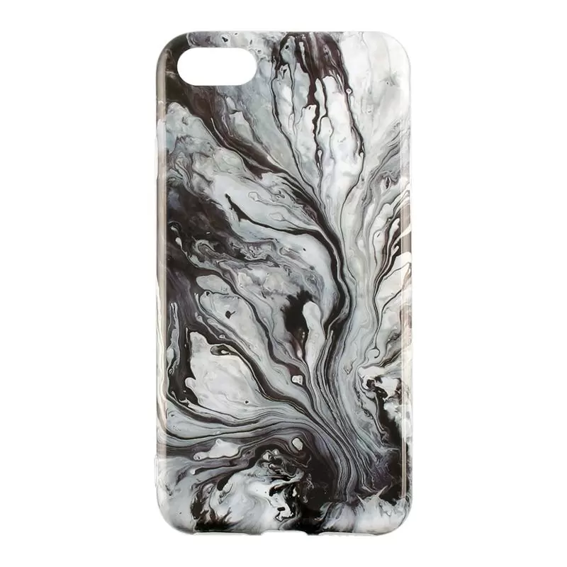 matshop.gr - VOLTE-TEL ΘΗΚΗ IPHONE SE 2022/IPHONE SE 2020/IPHONE 8/7 4.7" MARBLE TPU GREY 02