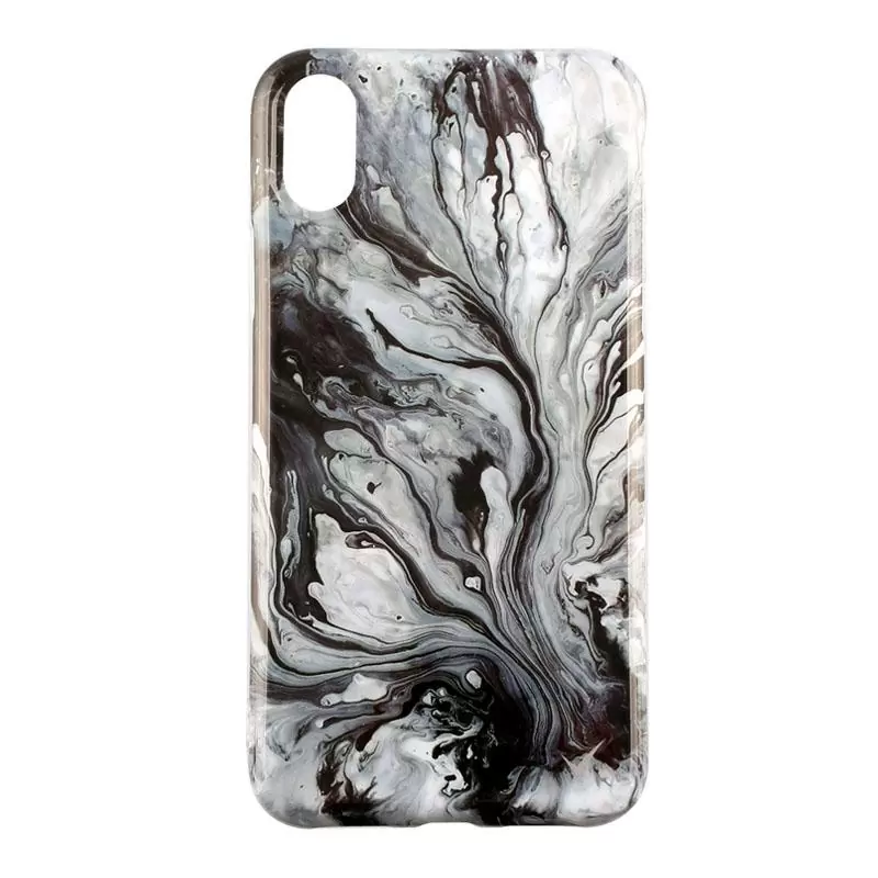 matshop.gr - VOLTE-TEL ΘΗΚΗ IPHONE XS/X 5.8" MARBLE TPU GREY 02