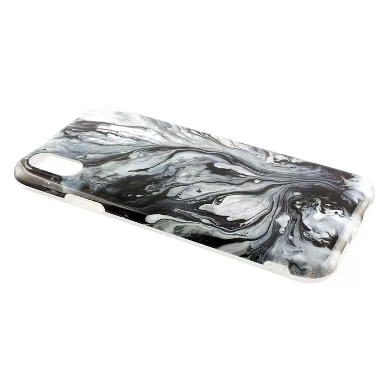 matshop.gr - VOLTE-TEL ΘΗΚΗ IPHONE XS/X 5.8" MARBLE TPU GREY 02