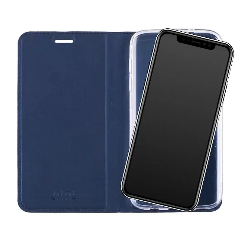 matshop.gr - IDOL 1991 ΘΗΚΗ IPHONE XR 6.1" PRIME MAGNET BOOK STAND DARK BLUE