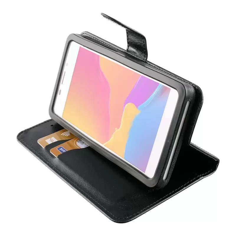 matshop.gr - VOLTE-TEL ΘΗΚΗ UNIVERSAL 5.9"-6.9" 16x8cm BOOK SILICONE BLACK