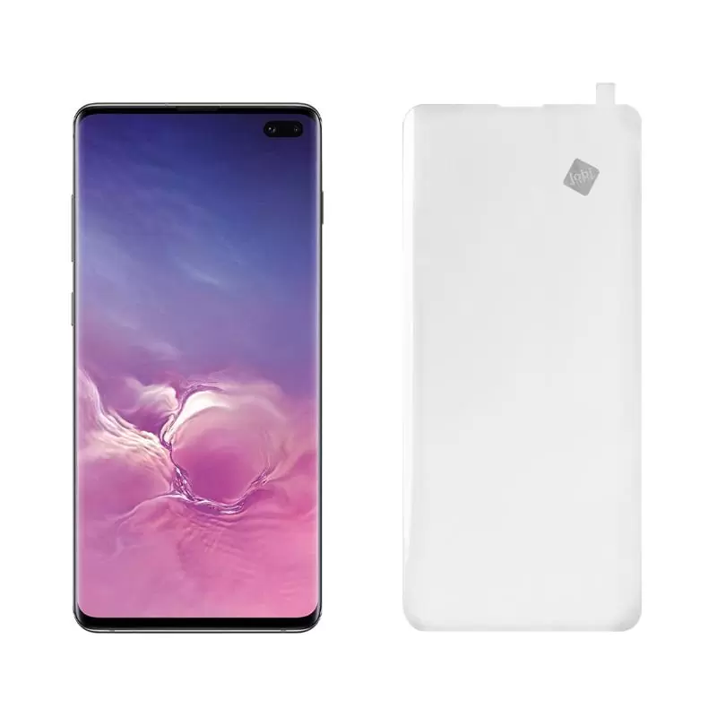 matshop.gr - IDOL 1991 TEMPERED UV GLASS SAMSUNG S10 G973 6.1" 9H 0.20mm 10D SEMI WITH GLUE-TOOL FINGER UNLOCK FULL COVER TRANSPARENT