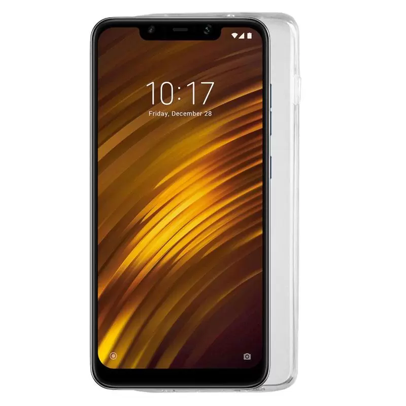 matshop.gr - LIME ΘΗΚΗ XIAOMI POCOPHONE F1 6.18" SLIMCLEAR TPU ΔΙΑΦΑΝΗ