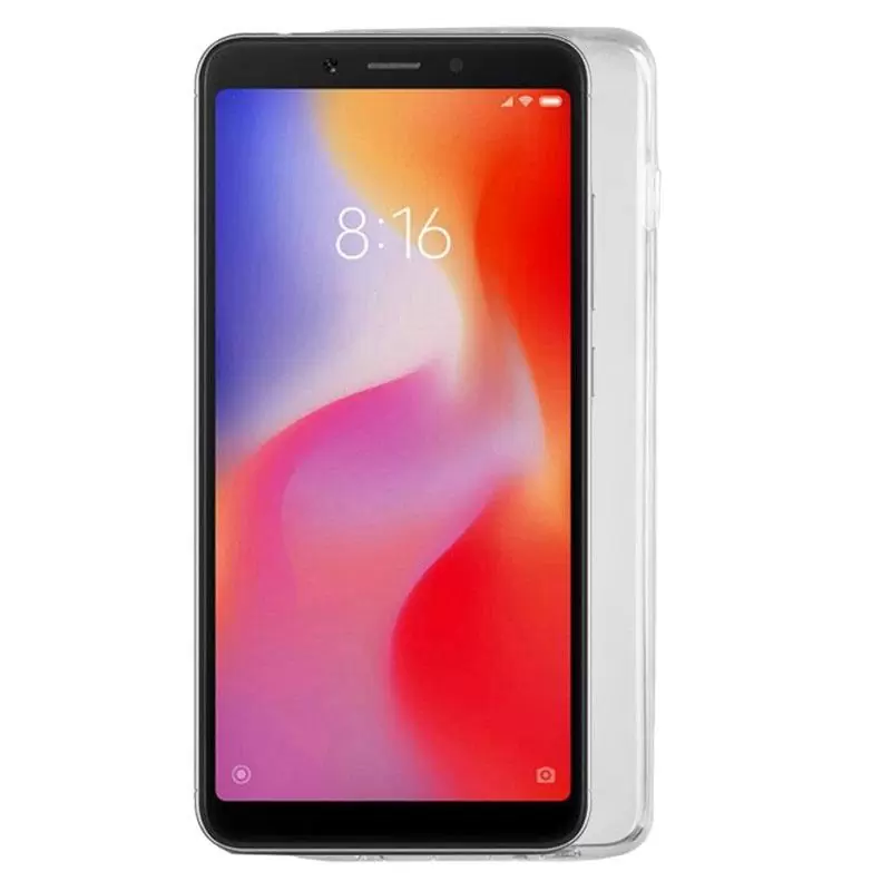 matshop.gr - LIME ΘΗΚΗ XIAOMI REDMI 6A 5.45" SLIMCLEAR TPU ΔΙΑΦΑΝΗ
