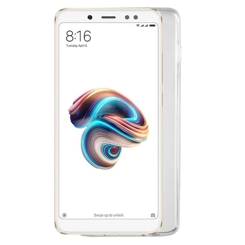 matshop.gr - LIME ΘΗΚΗ XIAOMI REDMI NOTE 5 AI DUAL CAMERA 5.99" SLIMCLEAR TPU ΔΙΑΦΑΝΗ