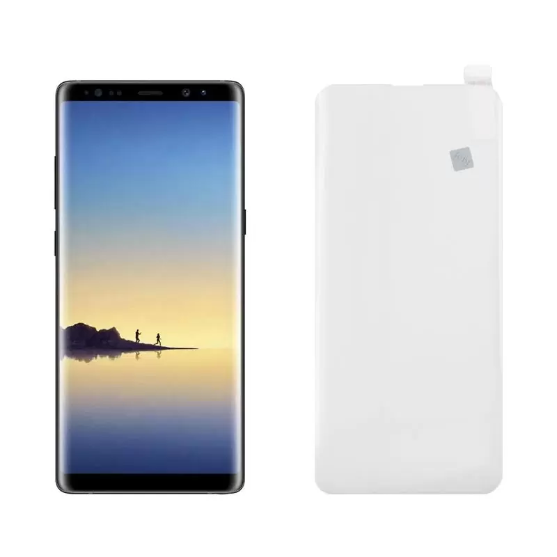 matshop.gr - IDOL 1991 TEMPERED UV GLASS SAMSUNG N950 NOTE 8 6.3" 9H 0.20mm 10D SEMI WITH GLUE-TOOL FULL COVER TRANSPARENT