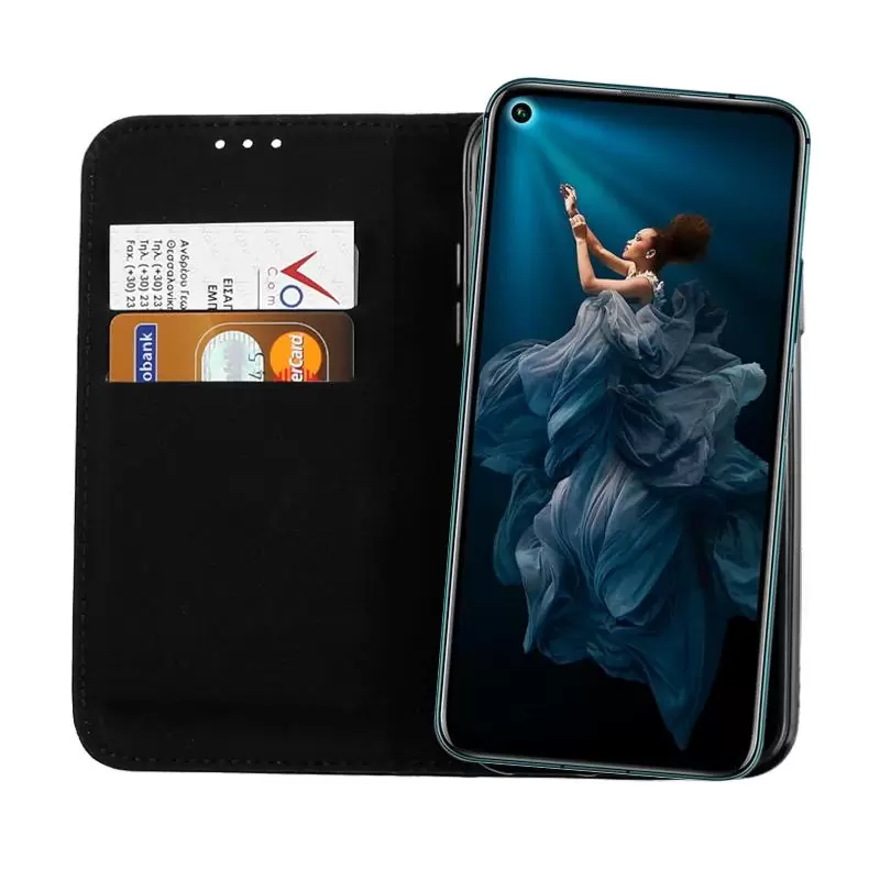 matshop.gr - VOLTE-TEL ΘΗΚΗ HONOR 20 PRO 6.26" POCKET MAGNET BOOK STAND BLACK