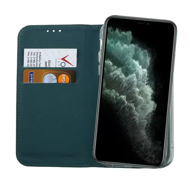 matshop.gr - VOLTE-TEL ΘΗΚΗ IPHONE 11 PRO MAX 6.5" POCKET MAGNET BOOK STAND BLUE