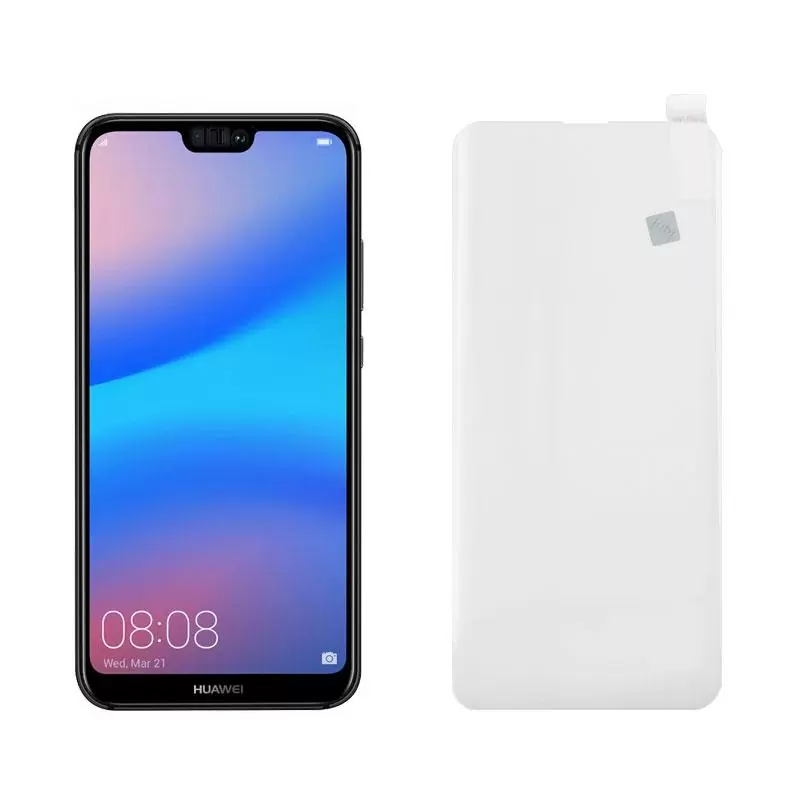 matshop.gr - IDOL 1991 TEMPERED UV GLASS HUAWEI P20 LITE 5.84 9H 0.20mm 10D SEMI WITH GLUE-TOOL FULL COVER TRANSPARENT