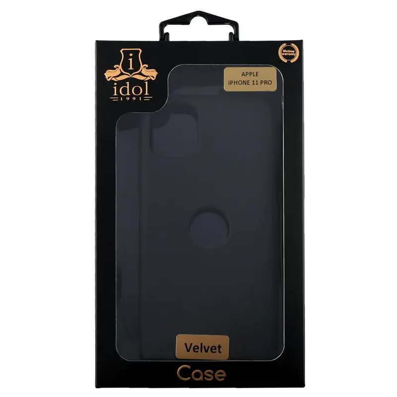 matshop.gr - IDOL 1991 ΘΗΚΗ IPHONE 11 PRO 5.8" VELVET TPU 4 SIDE BLACK